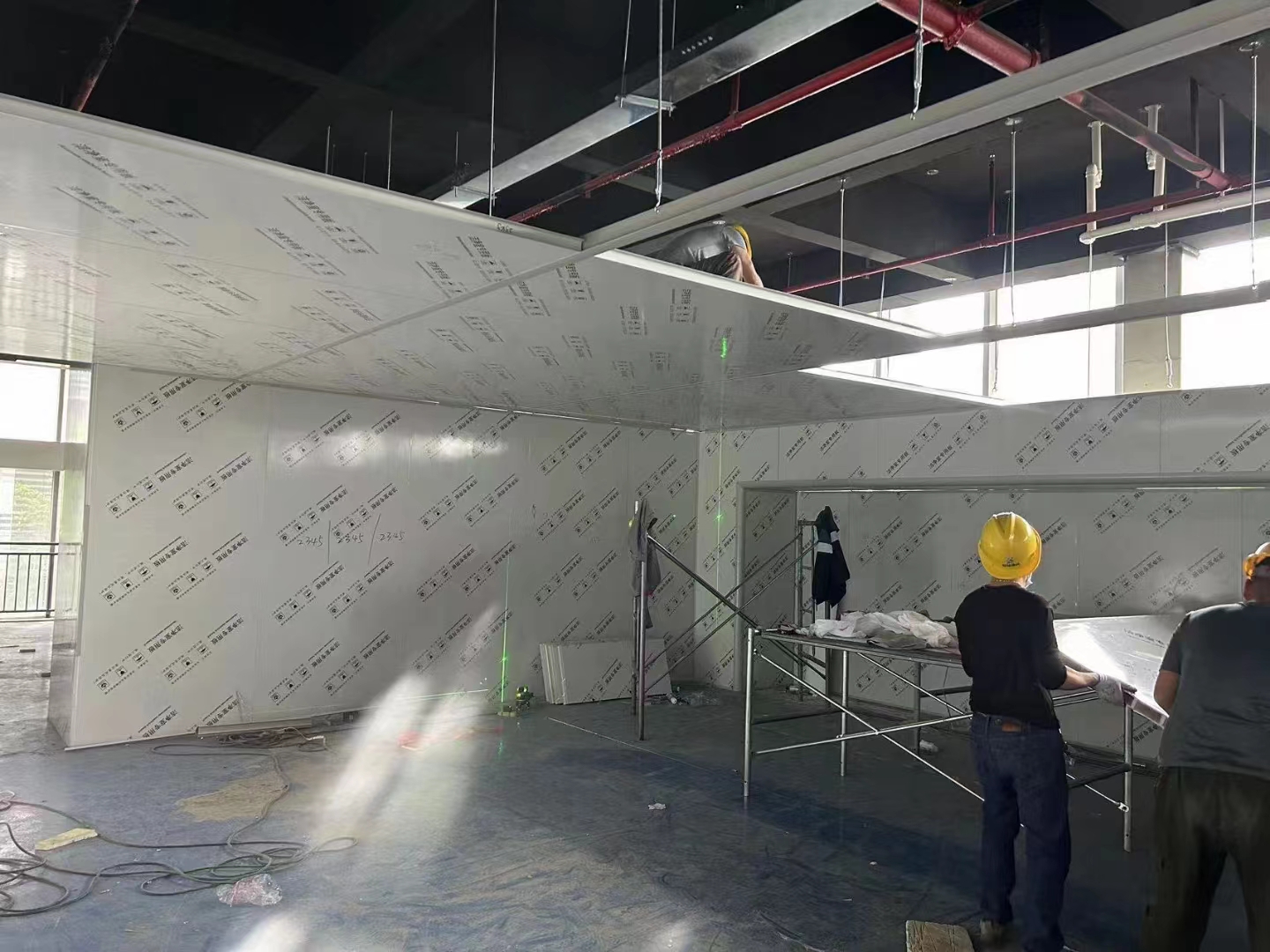 凈化車間裝修施工圖片 凈化車間裝修施工圖片