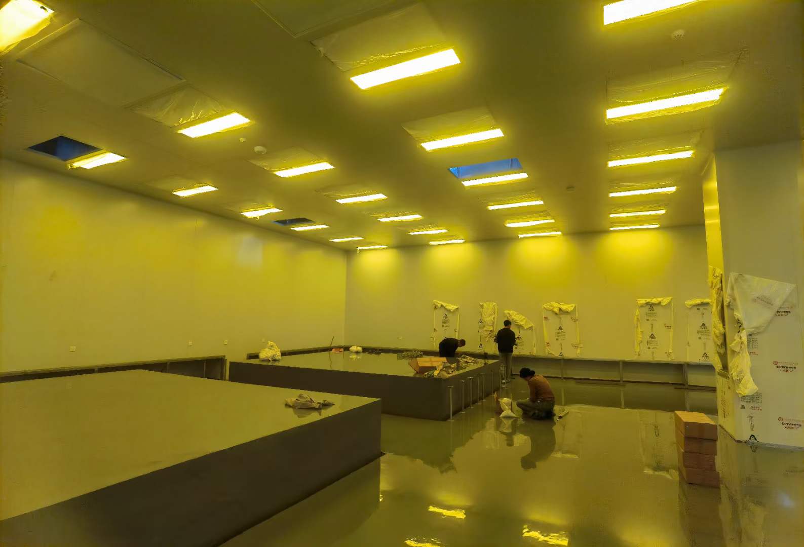 千級(jí)潔凈室裝修施工圖片 千級(jí)潔凈室裝修施工圖片